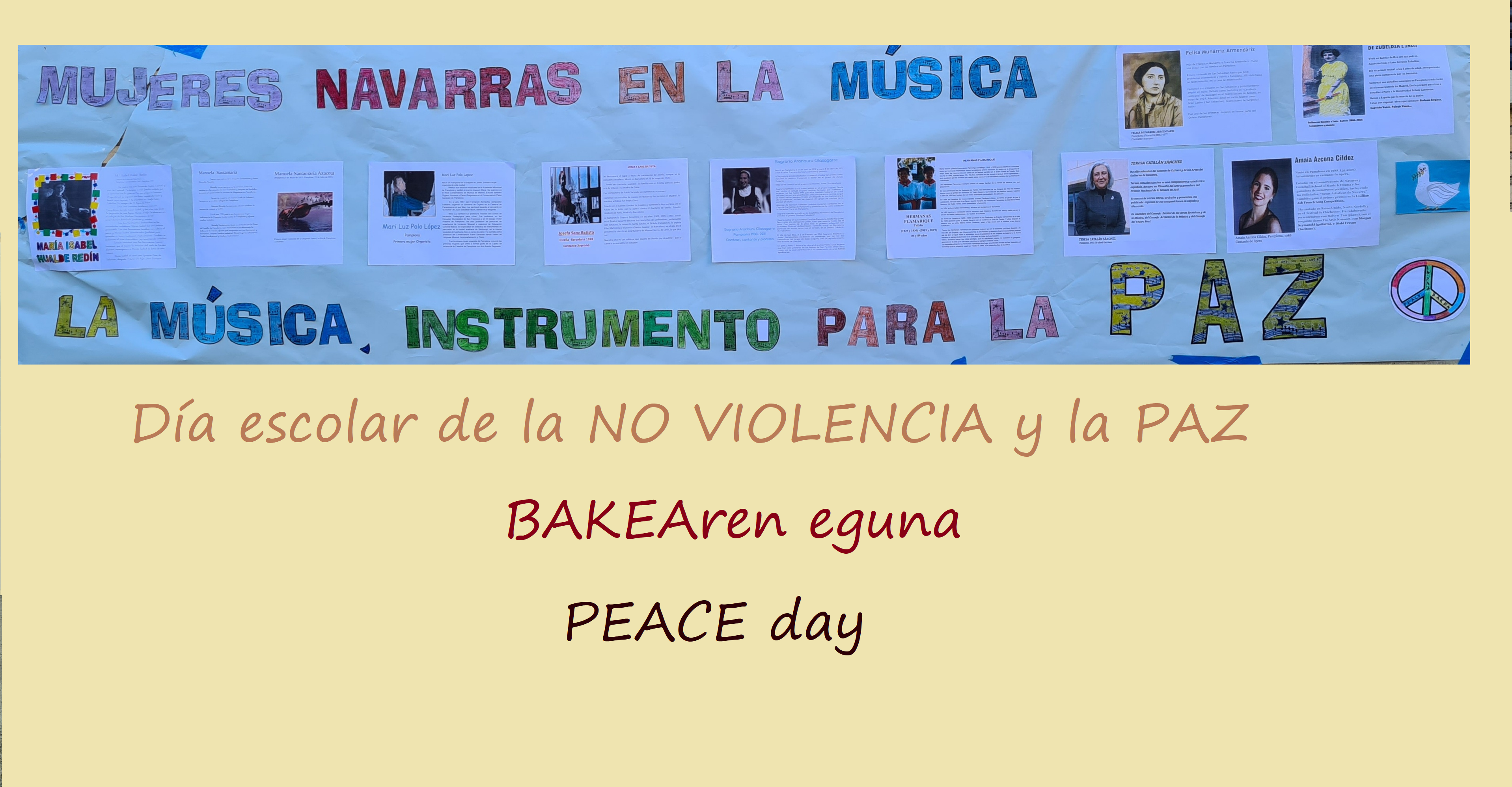 La música, instrumento para la PAZ